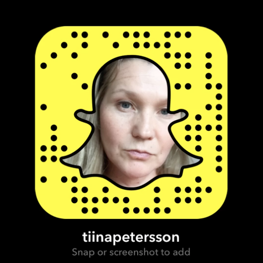 Tiina Petersson on Snapchat